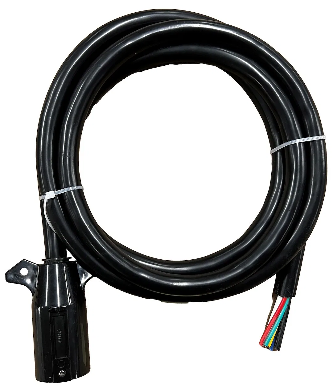 TC515 – RV DESIGNER Trailer Brake Control Wiring Harness, 8 Foot Length Needed Adapter Harness (2)10AWG/ (1) 12AWG/ (...